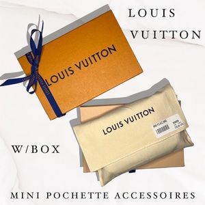 Louis Vuitton Mini Pochette Accessoires (Monogram)